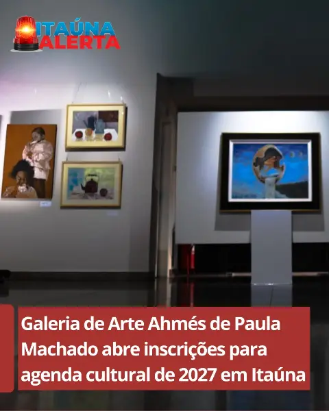 Inscrições abertas – Galeria de Arte Ahmés de Paula Machado