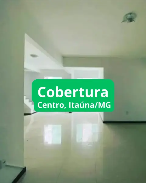 Cobertura 3 quartos à venda no Centro