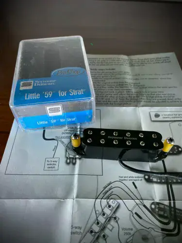 Captador Seymour Duncan Little 59 for strat Neck.