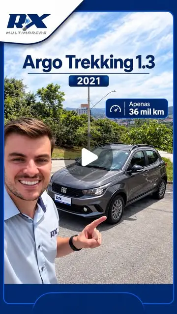Fiat Argo Trekking 2021 — 36 mil km