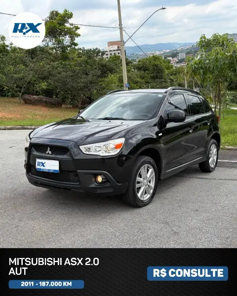 Mitsubishi ASX 2.0 Automática – 2011, 187 mil km