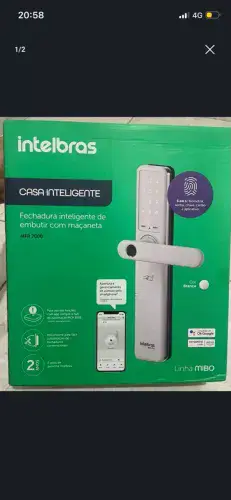 Fechadura Inteligente Intelbras Nova (Nunca saiu da caixa)