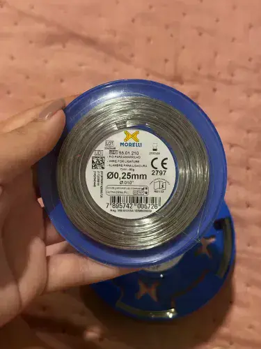 Kit alicate e fios ortodônticos