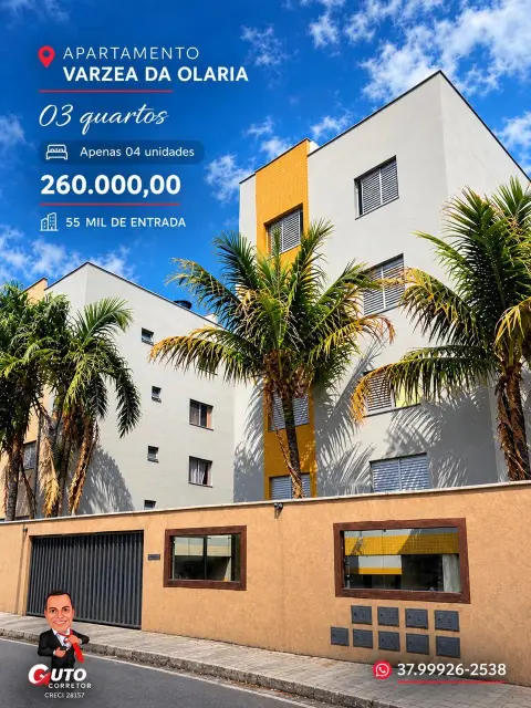 Apartamento 3 quartos à venda na Várzea da Olaria