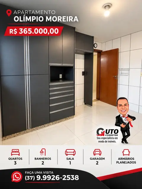 Apartamento 3 quartos à venda no Olímpio Moreira