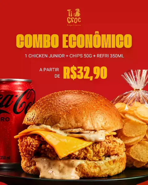 Frango Crocante Ticroc – Delivery em Itaúna