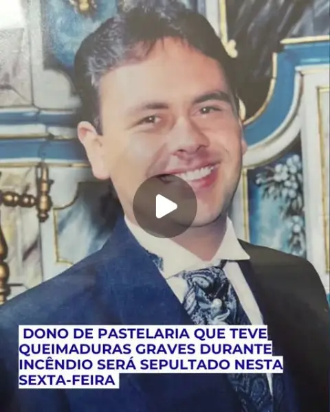 Dono de pastelaria falecido será sepultado nesta sexta-feira