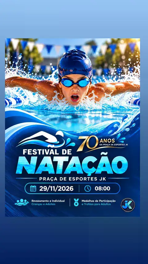 Festival de Natação – Praça de Esportes JK