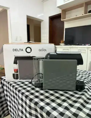 cafeteira delta q mini qool cinza